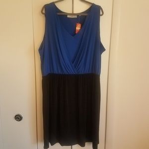 Blue Color mod dress